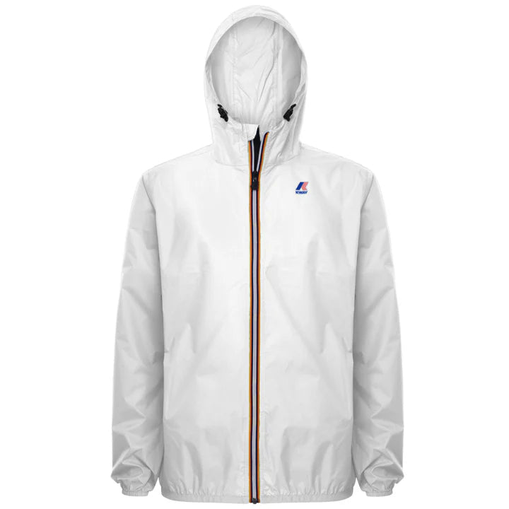 Claude Packable Unisex Rain Jacket (White)