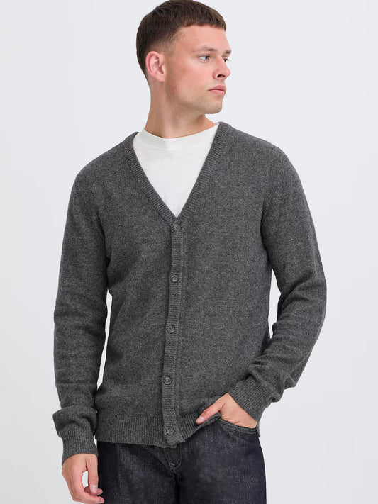 Bhbranko Knit Cardigan (Grey)