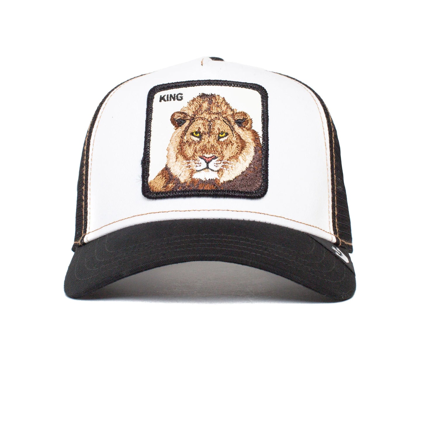 Goorin Bros The King Lion (King) Trucker Hat (Black)