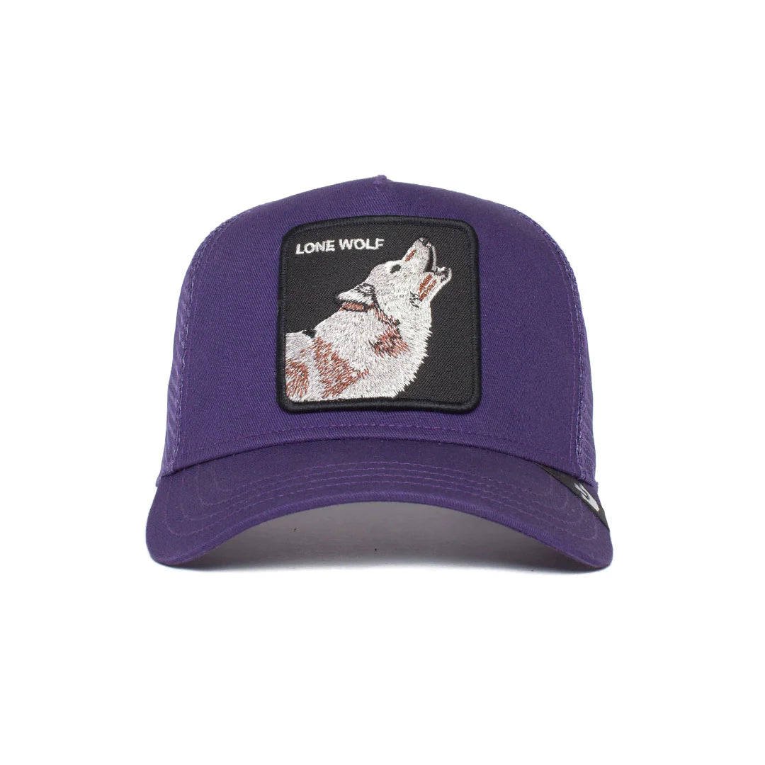 Goorin Bros The Lone Wolf Trucker Hat Purple Buck s Hard Goods
