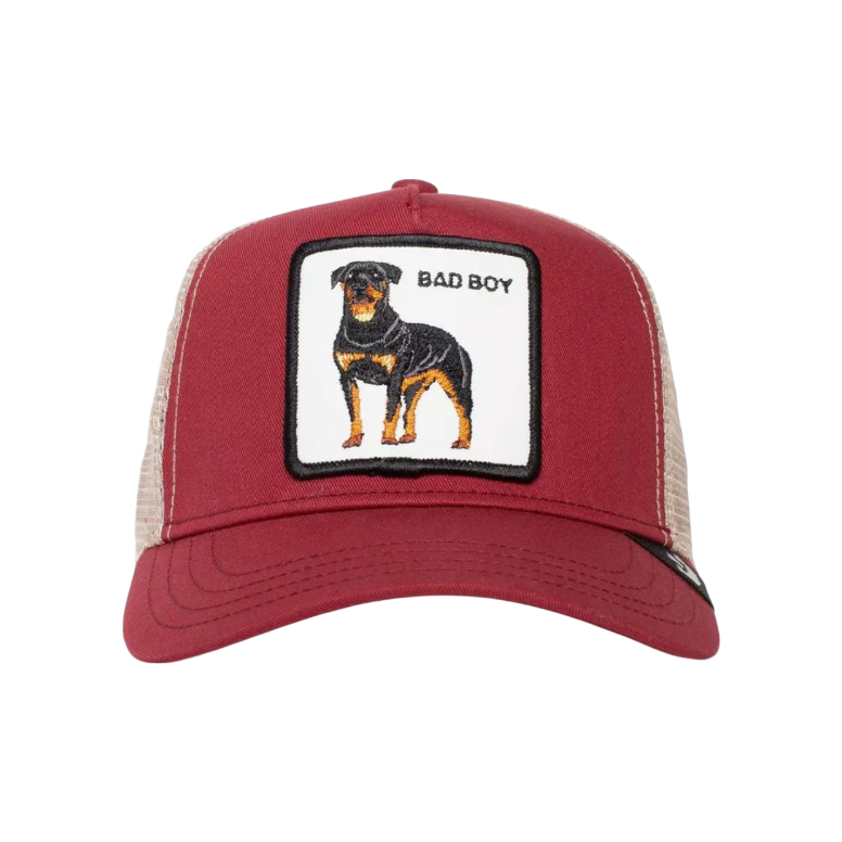 Goorin Bros Baddest Boy Trucker Hat (Bad Boy / Red)