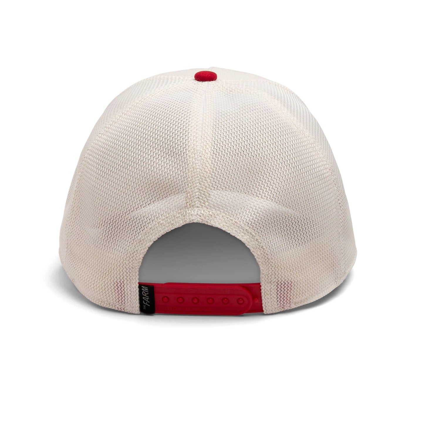 Goorin Bros Suede Snow Leopard {Menace} Trucker (Red)