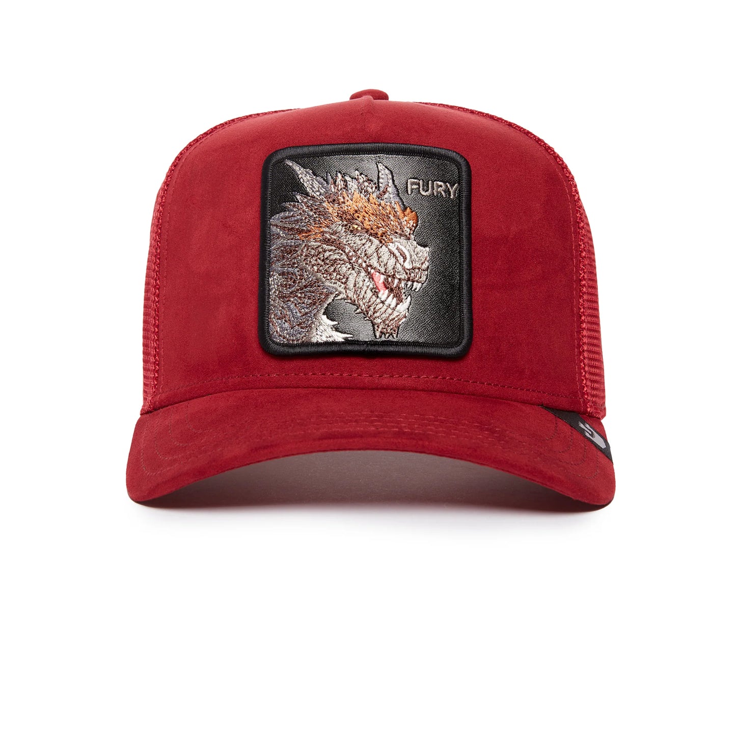 Goorin Bros Suede Dragon {Fury} Trucker (Burgundy)