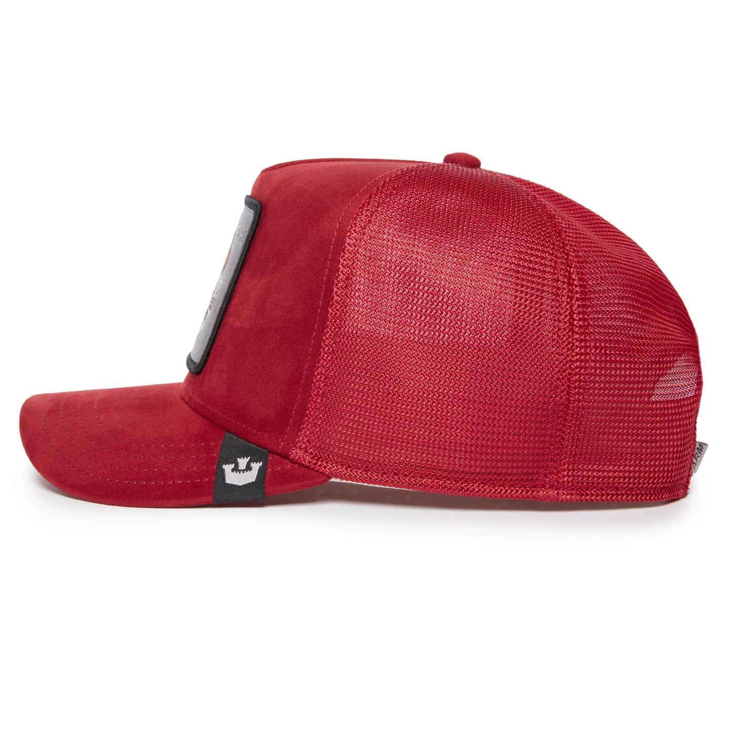 Goorin Bros Suede Dragon {Fury} Trucker (Burgundy)