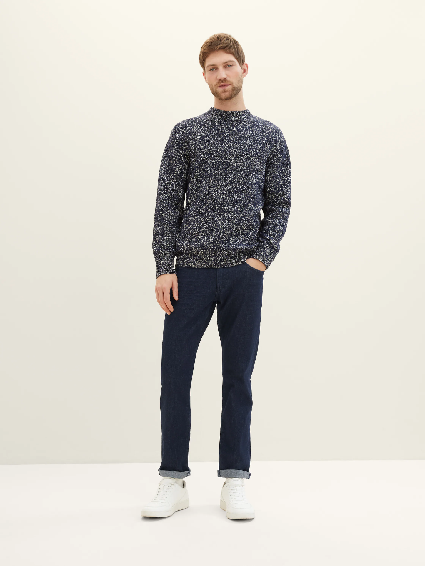 Tom Tailor Marvin Straight Leg Jean (Blue Rinse)