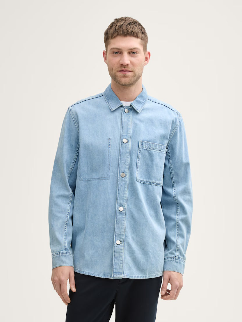 Dray Denim Shirt (Blue)