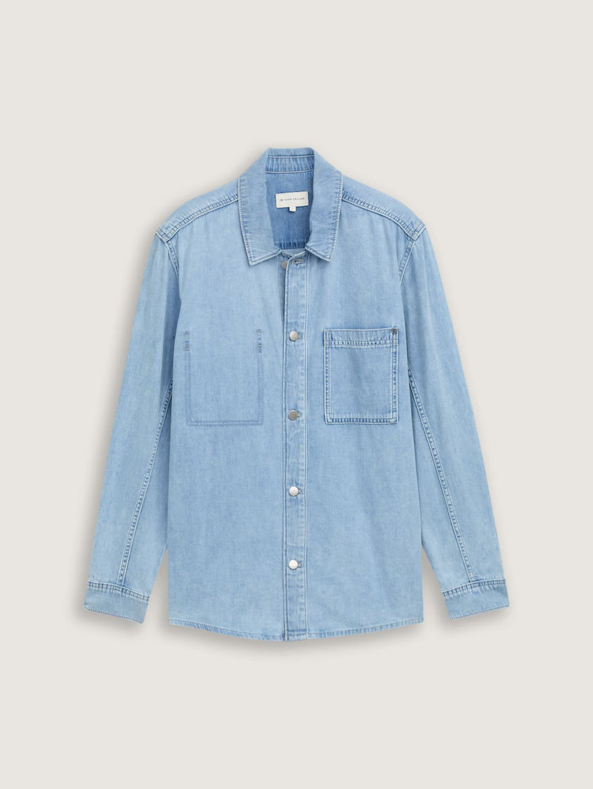 Dray Denim Shirt (Blue)
