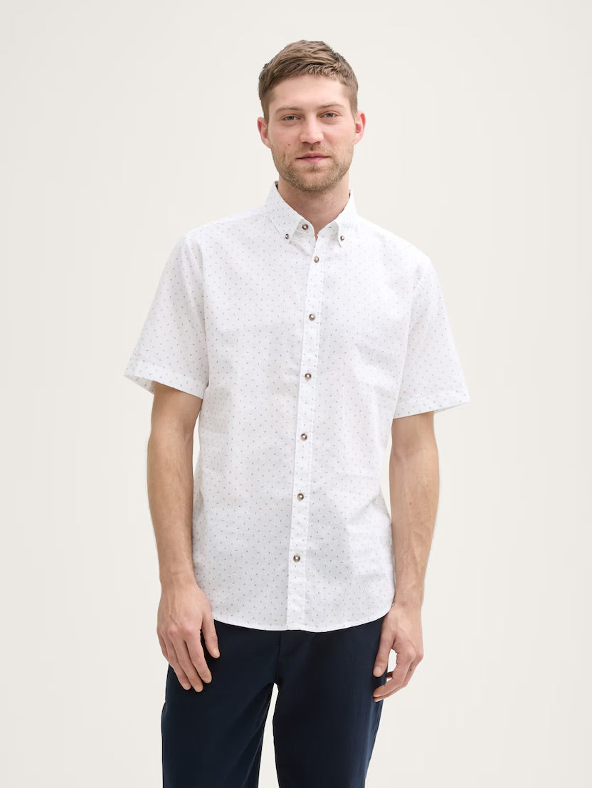Cayman Linen Short-Sleeved Shirt