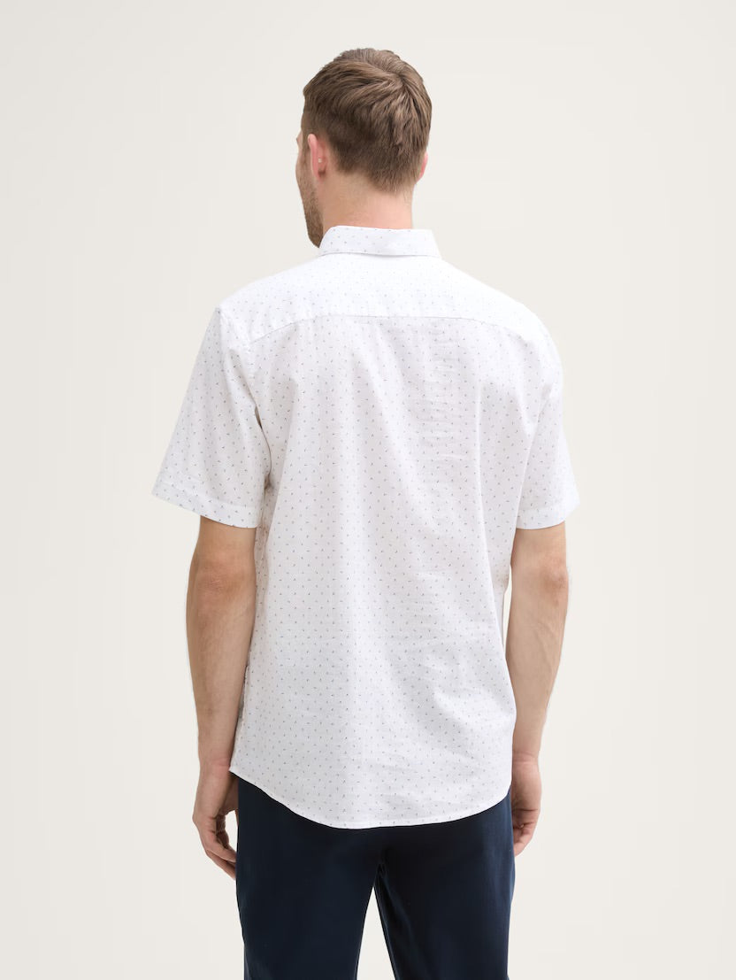 Cayman Linen Short-Sleeved Shirt