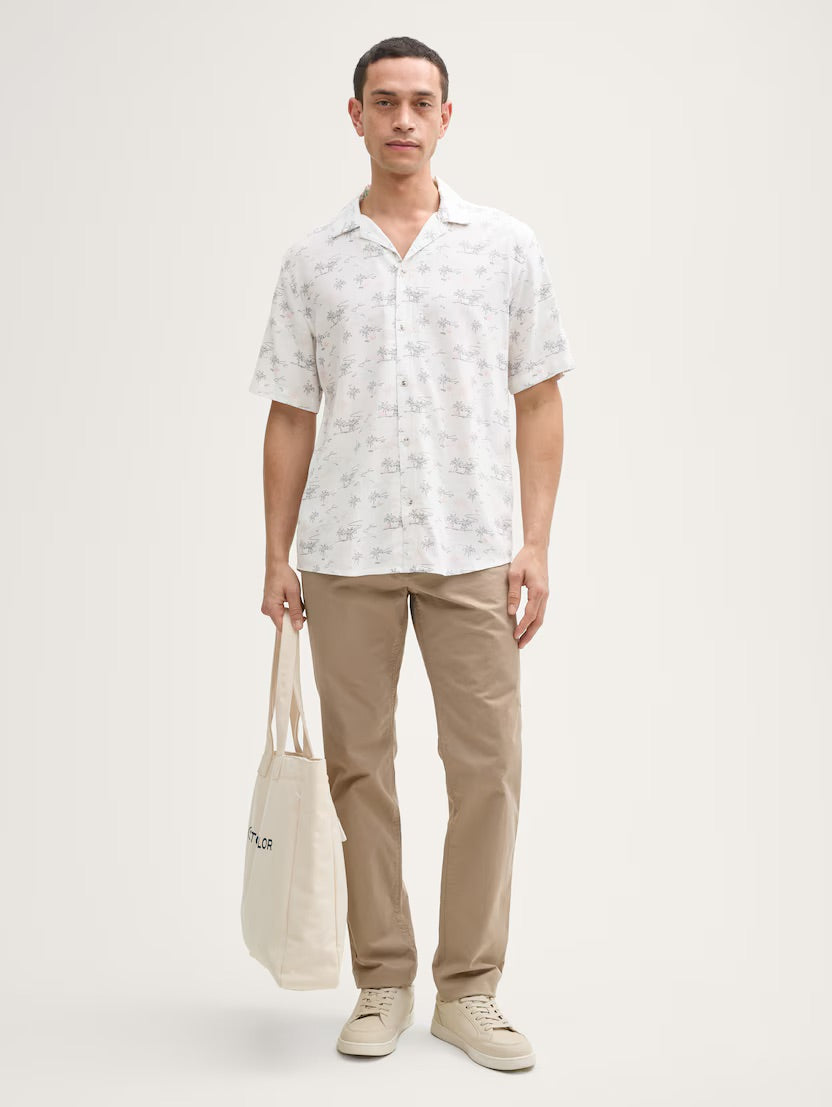 Curtis Linen Short-Sleeved Shirt