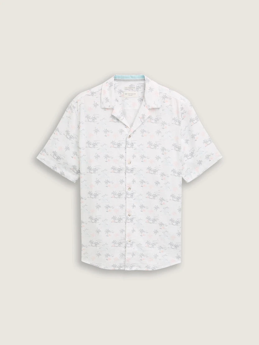 Curtis Linen Short-Sleeved Shirt
