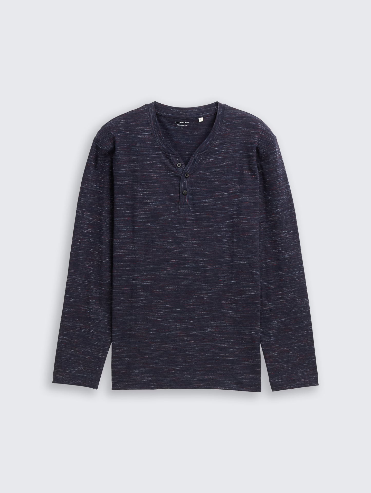 Patrice Long Sleeve Shirt (Spacedye Navy)