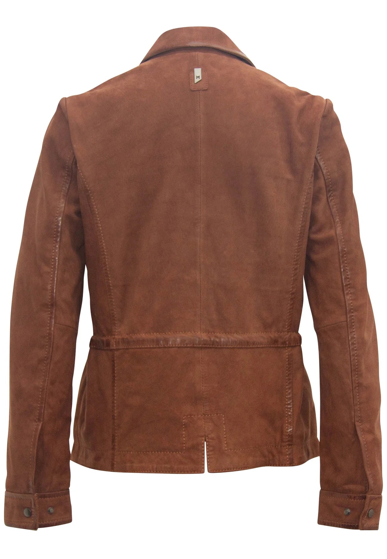 Amaly Leather Jacket (Brown)