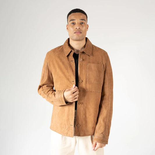 Jemmo Leather Jacket (Cognac)