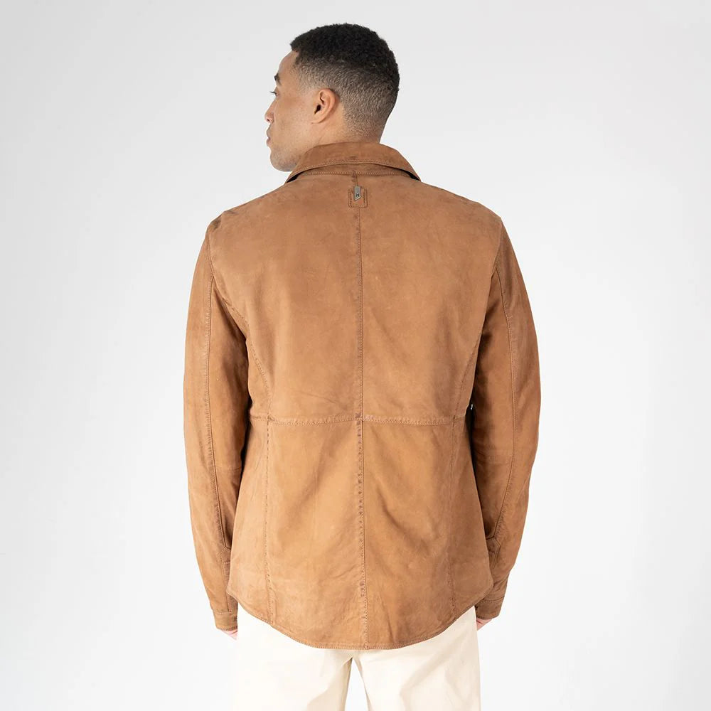 Jemmo Leather Jacket (Cognac)