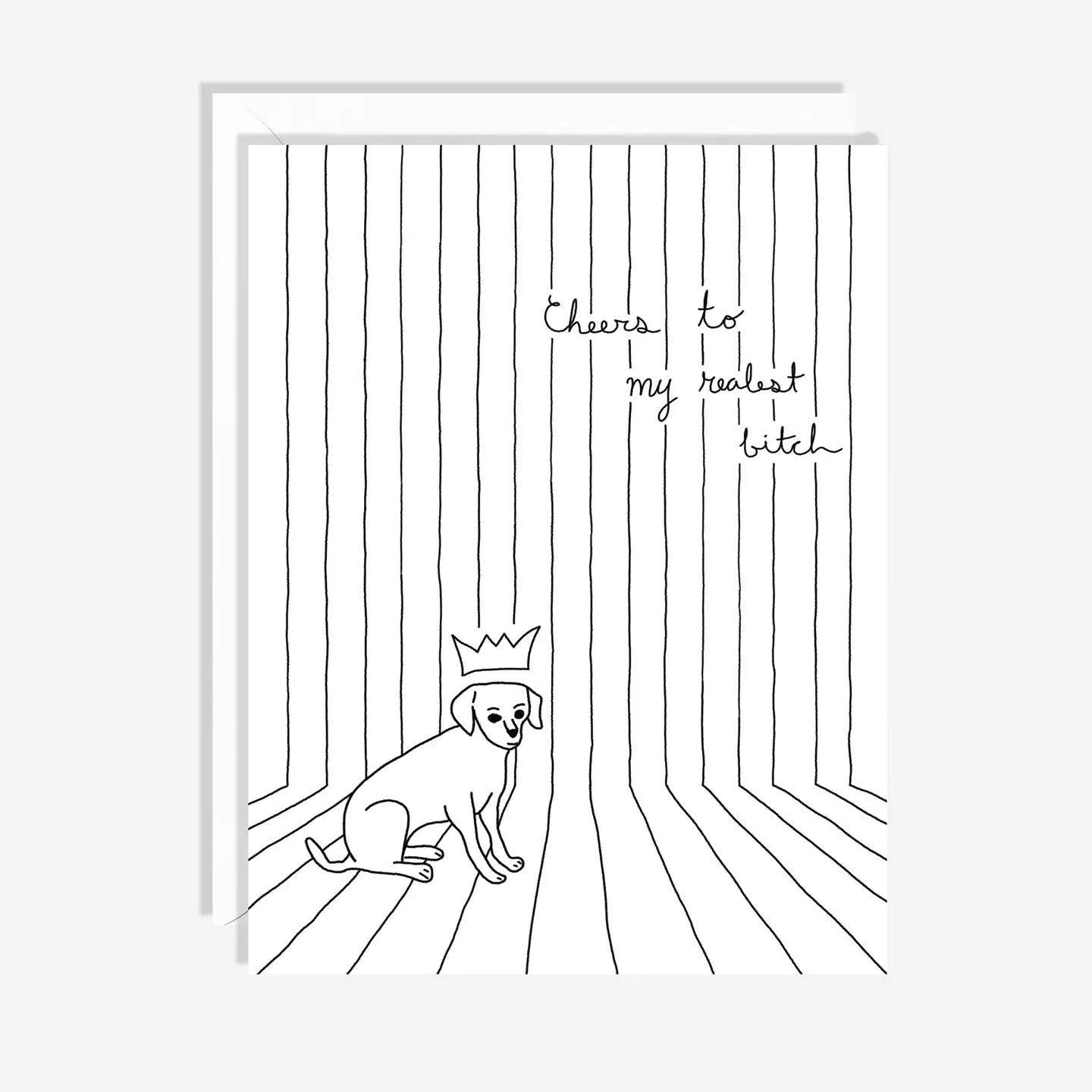 Realest Bitch Birthday Card