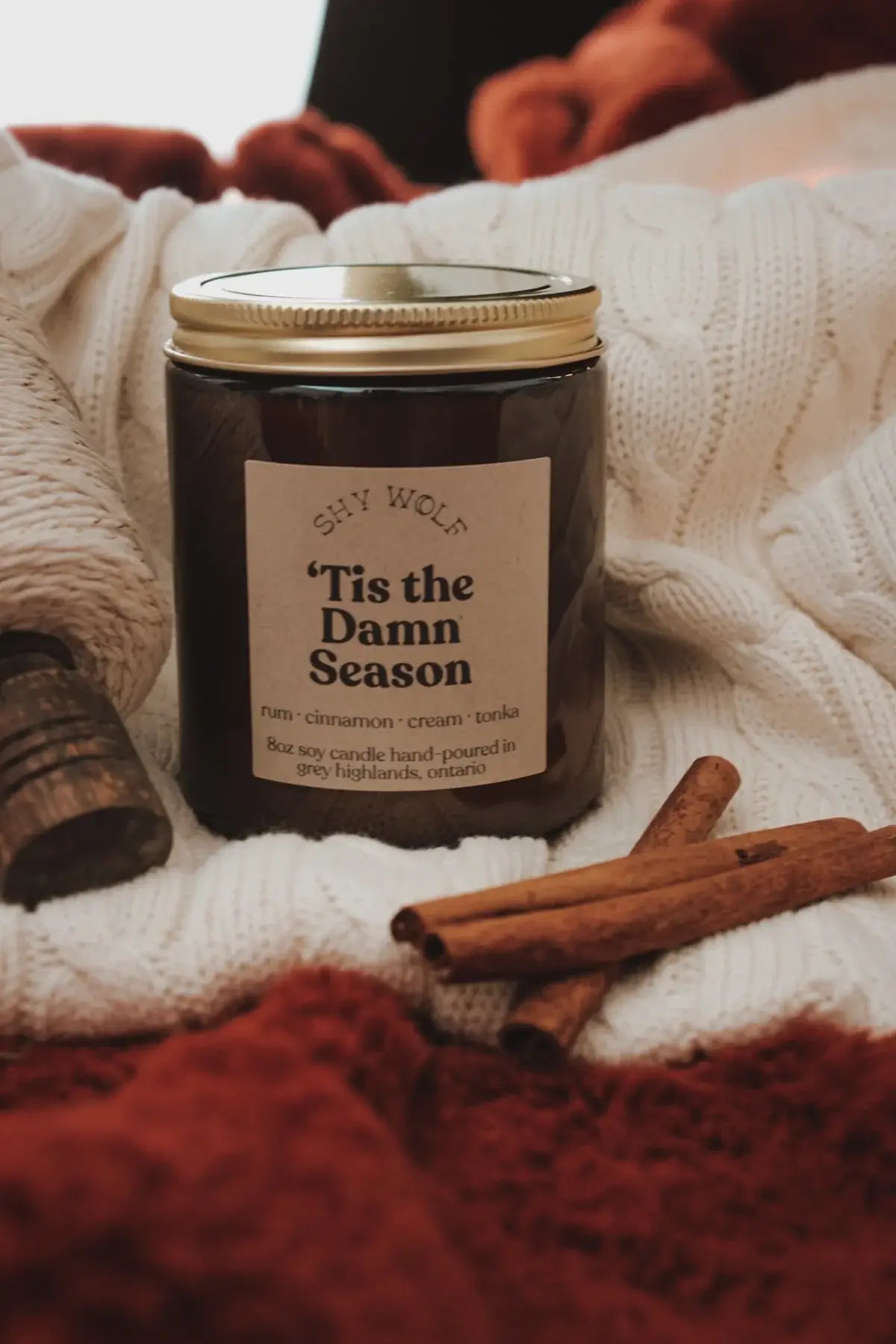 'Tis the Damn Season Soy Wax Candle