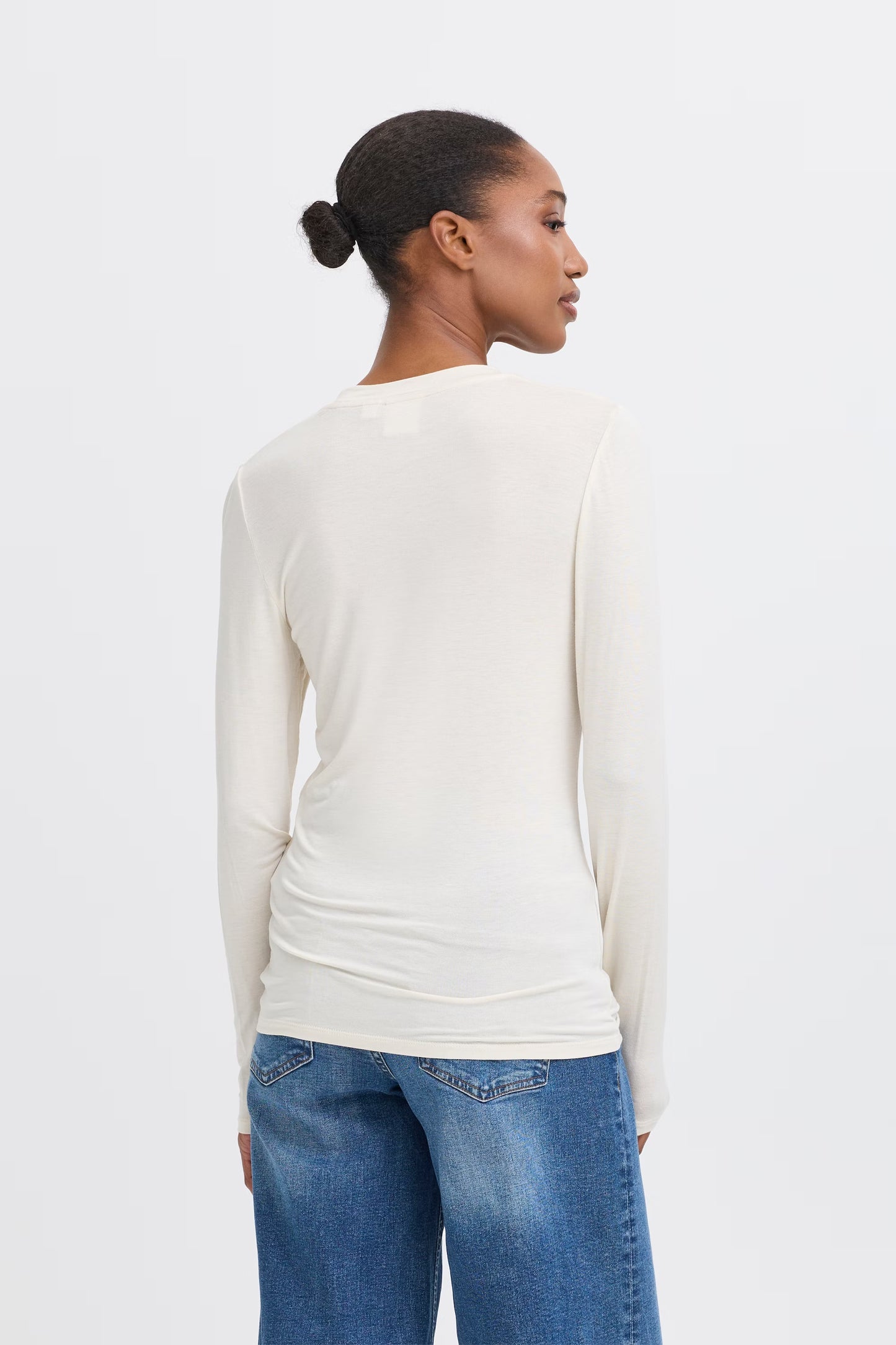Ihphiluca Long Sleeve Top (Almond Milk)