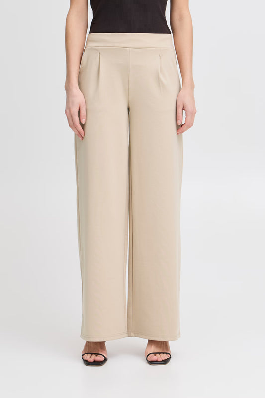 Ihkate Wide Leg Pant (Doeskin)