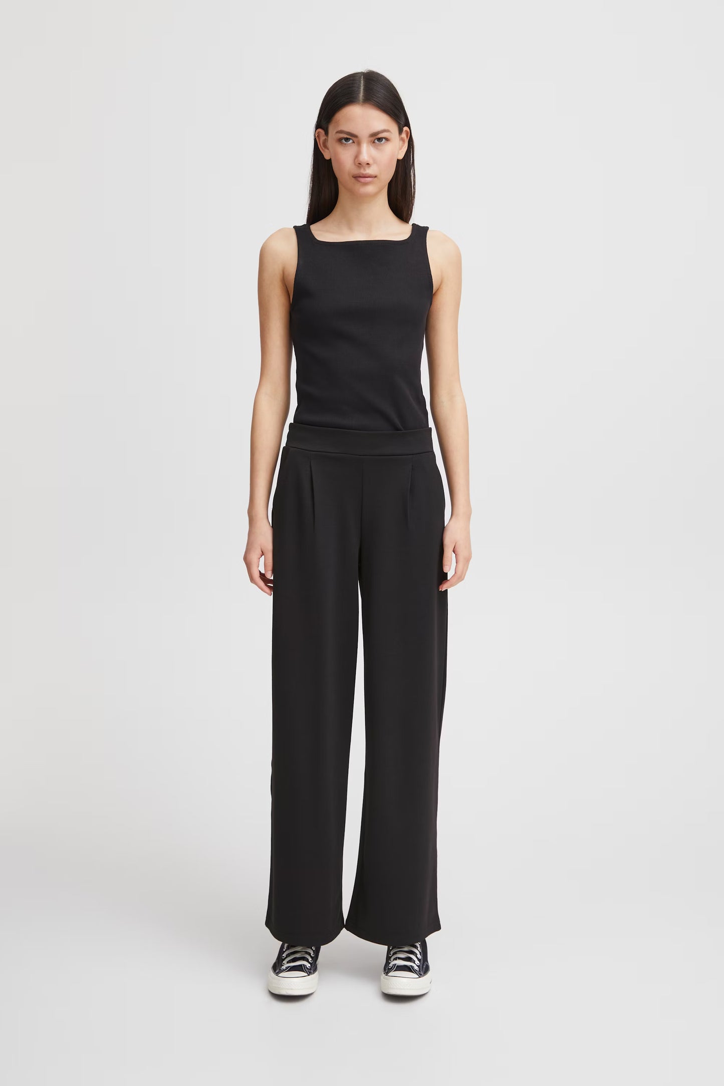 Ihkate Wide Leg Pant (Black)