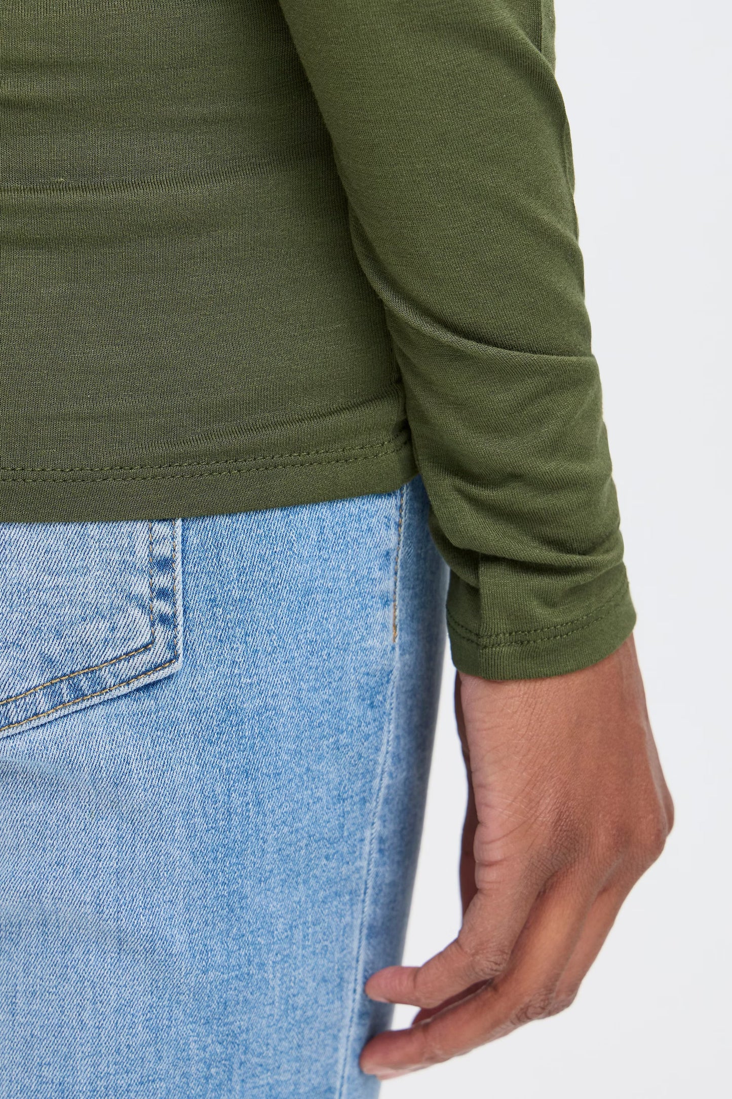 Ihphiluca Long Sleeve Top (Rifle Green)