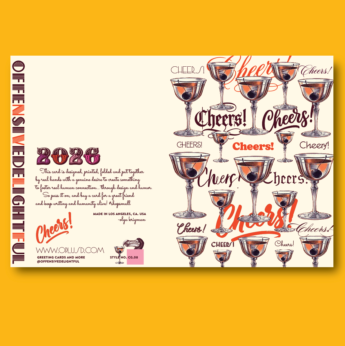 Cheers! Greeting Card