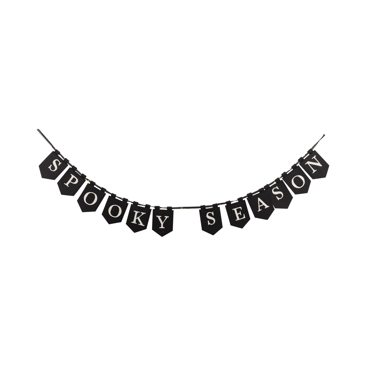 Spooky Season Lighted Banner