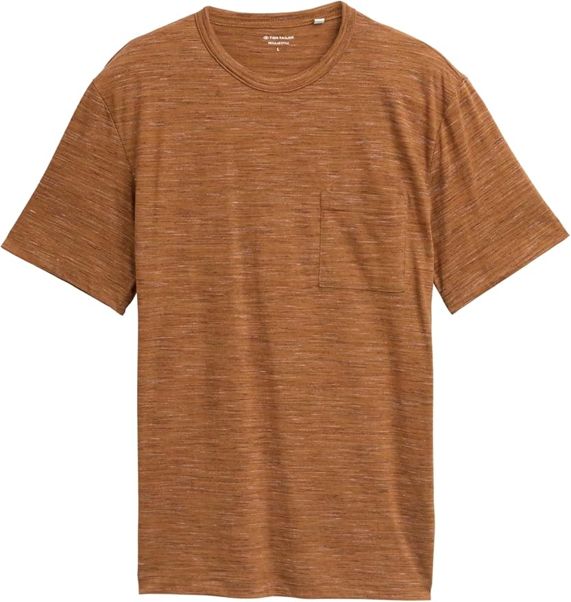 Cameron Short Sleeve Pocket Tee (Rust)