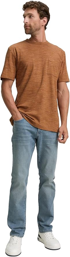 Cameron Short Sleeve Pocket Tee (Rust)