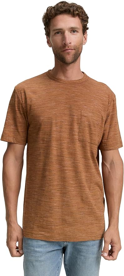 Cameron Short Sleeve Pocket Tee (Rust)