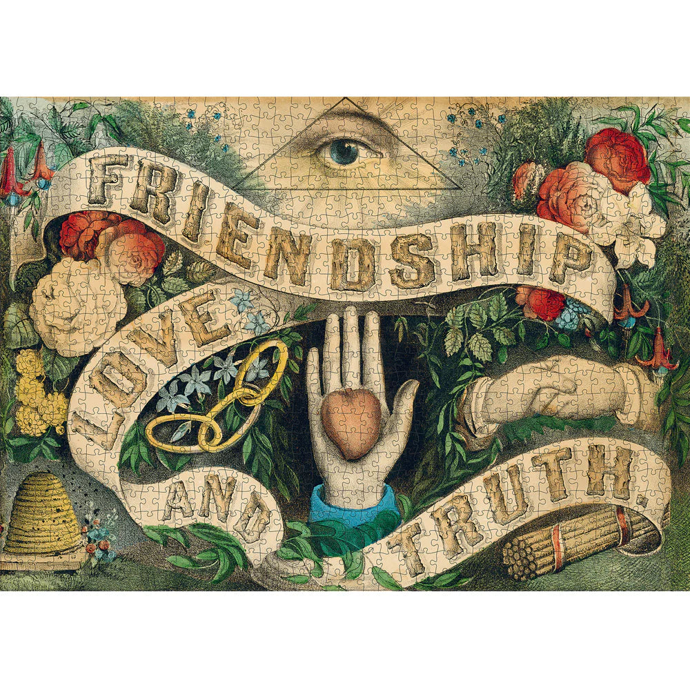 John Derian Friendship, Love & Truth Puzzle