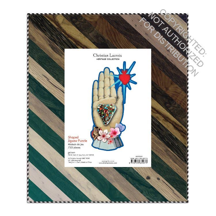 Christian Lacroix Heritage Collection Maison de Jeu 750pc Shaped Puzzle