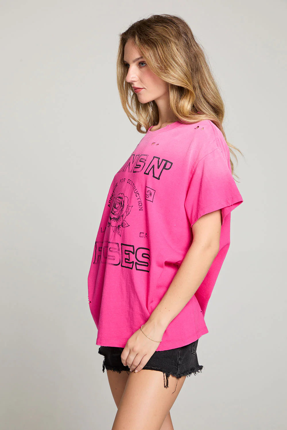 Guns n Roses Appetite for Destruction Tee (Pink)