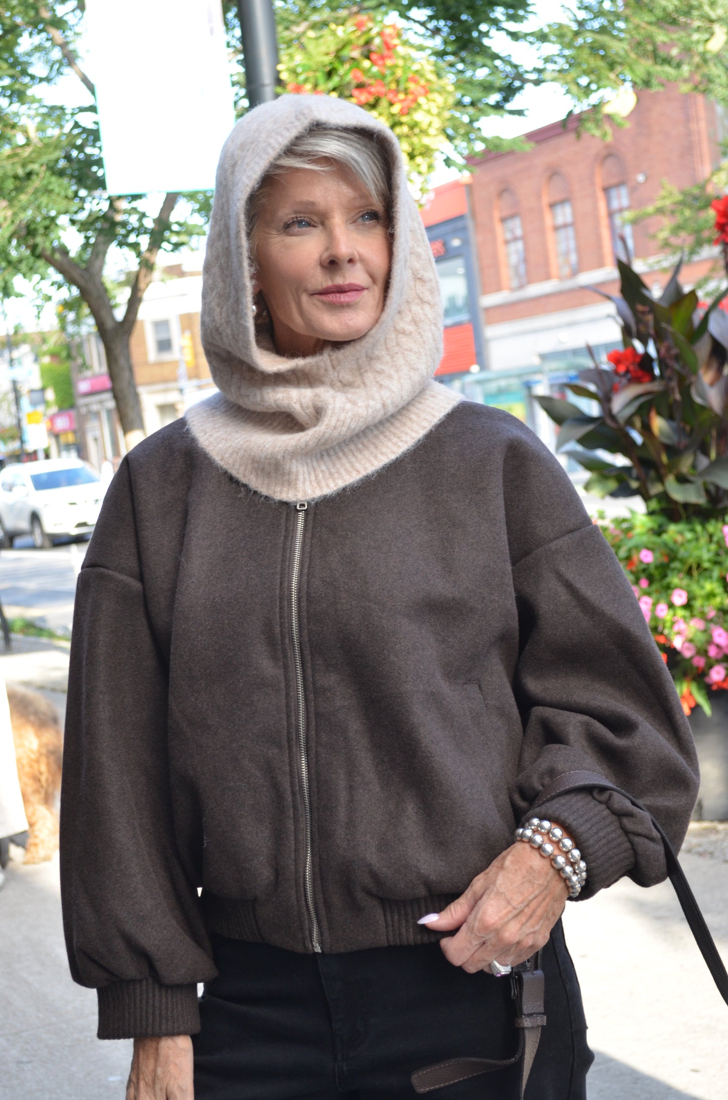 Iaastrid Knit Balaclava (Oatmeal)