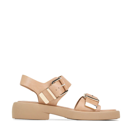 EOS Ele Platform Sandal (Tan)