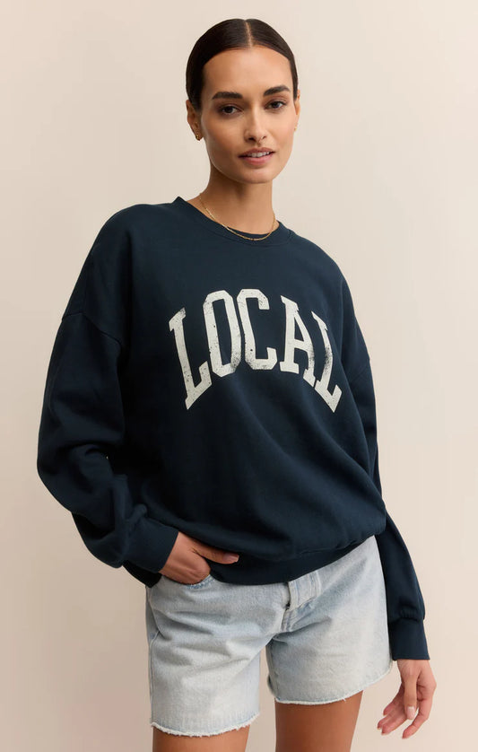 Local Sunday Crew Sweatshirt (Navy)