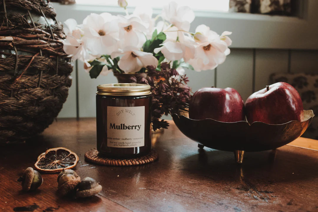 Mulberry Soy Wax Candle