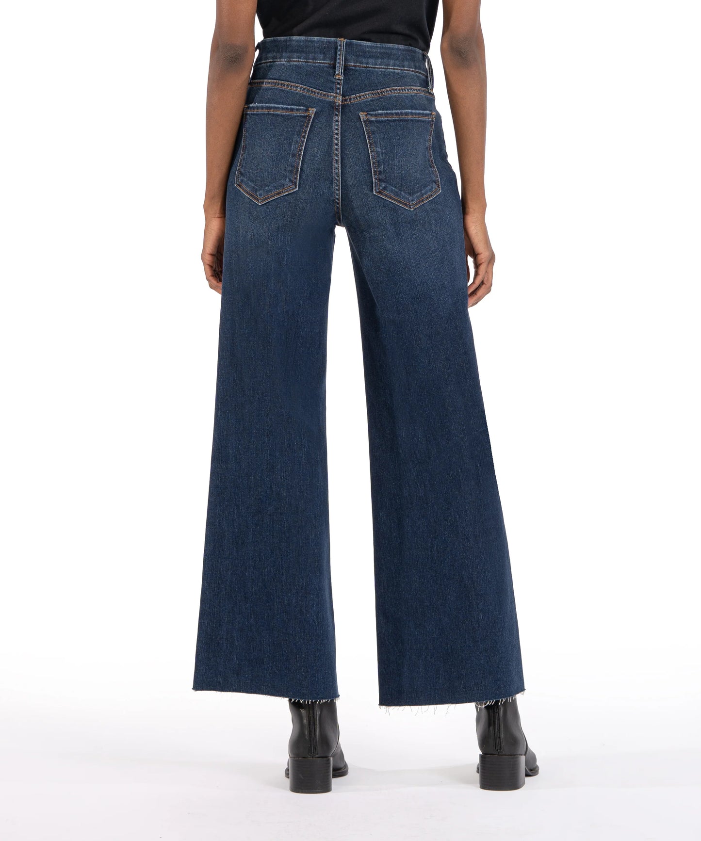 KUT High Rise Meg Fab Ab Wide Leg (Exhibited)