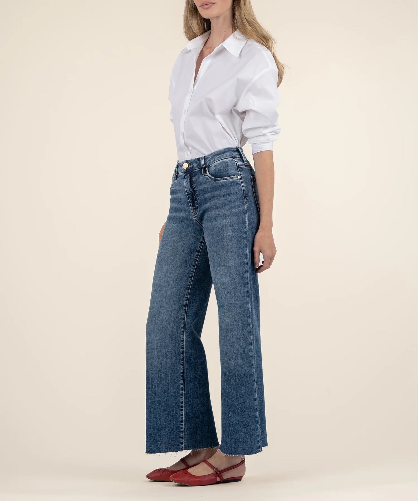 KUT High Rise Meg Wide Leg (Family)