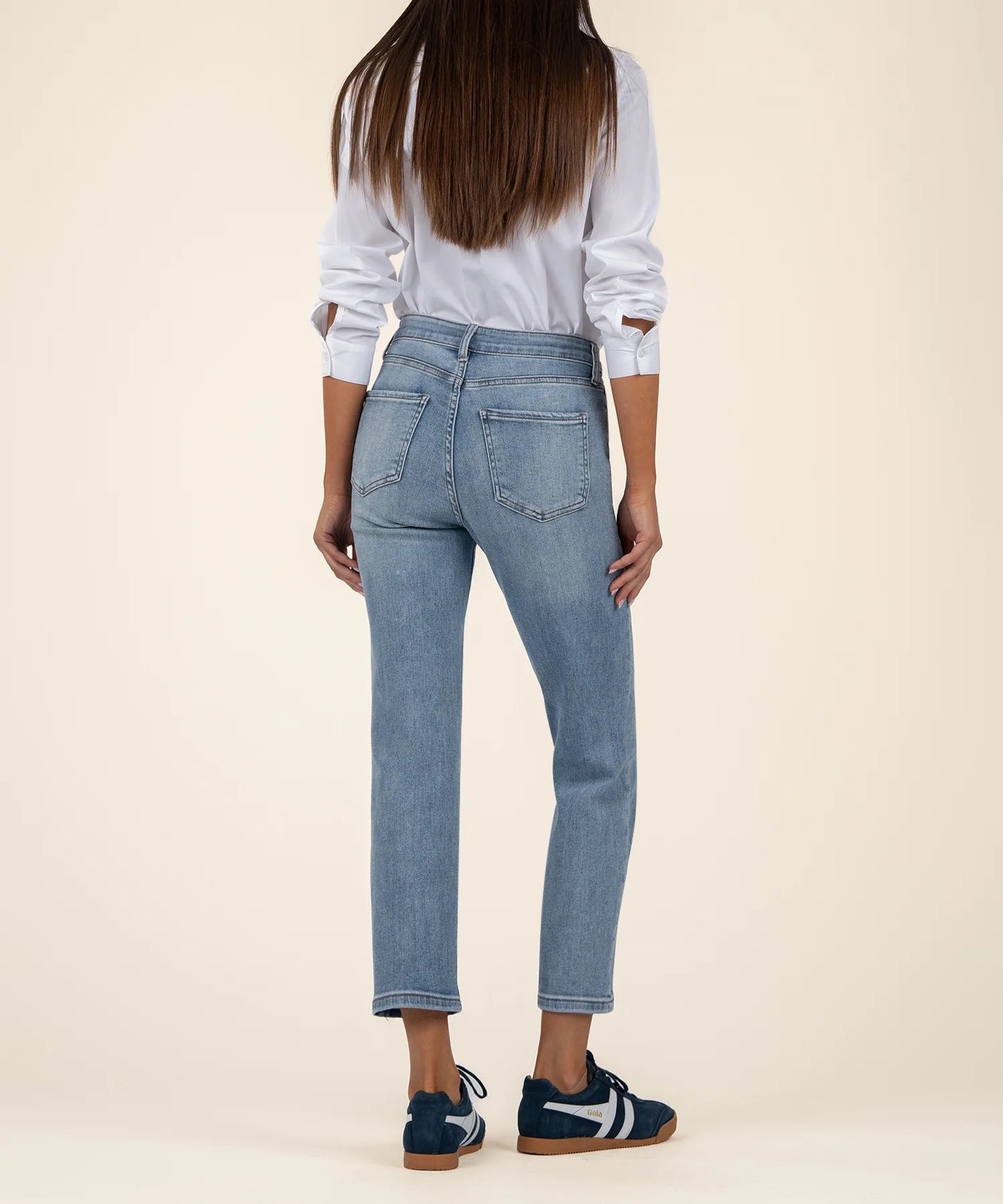 KUT Elizabeth High Rise Crop (Supported)