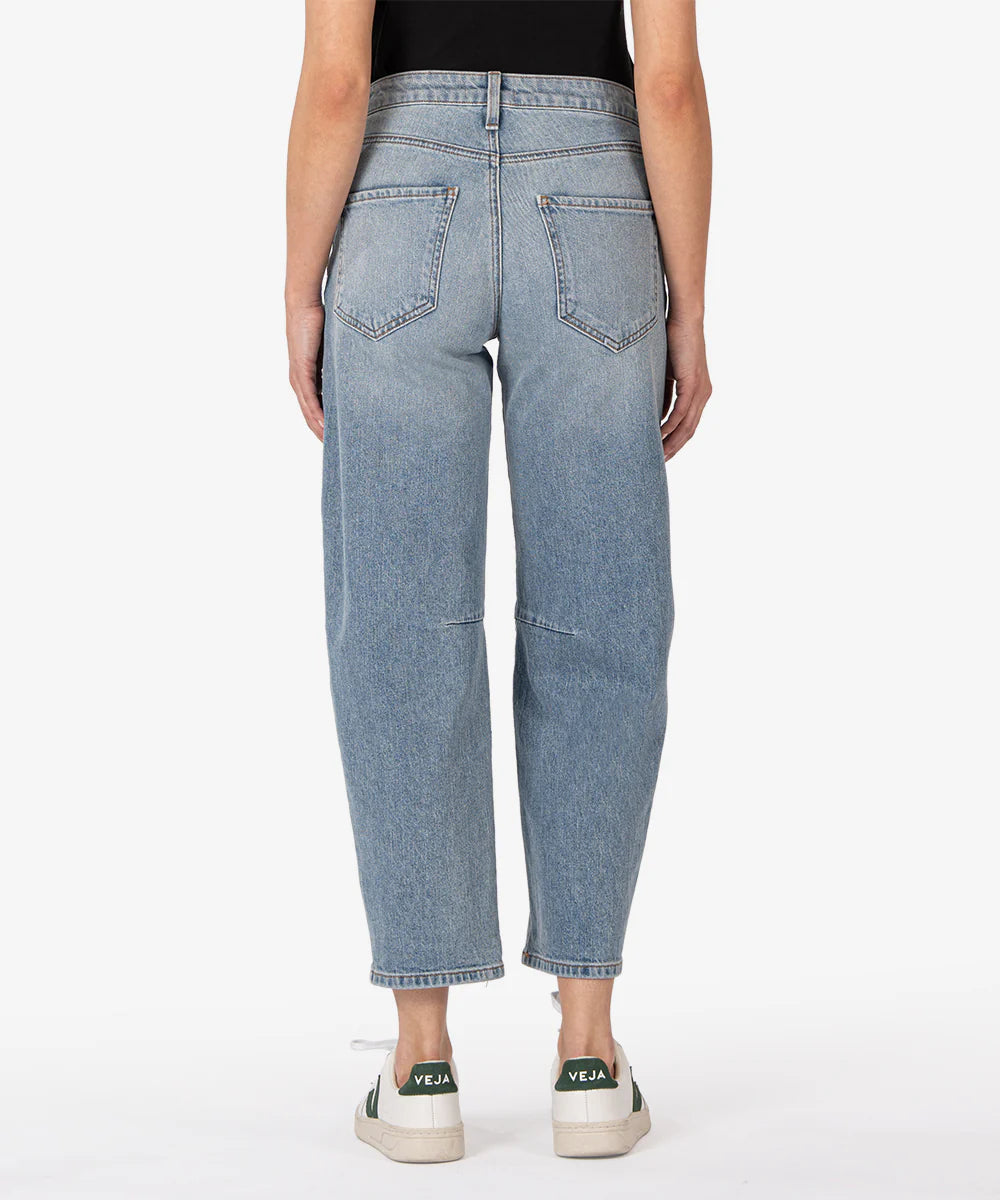 KUT Ashley High Rise Barrel Jean (Decency)