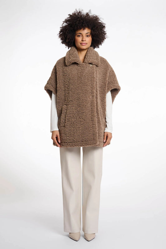 Luca Teddy Cape (Toffee)