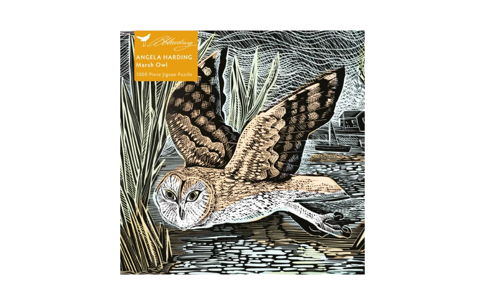 Sustainable Puzzle | Angela Harding Marsh Owl (1000 Pieces)