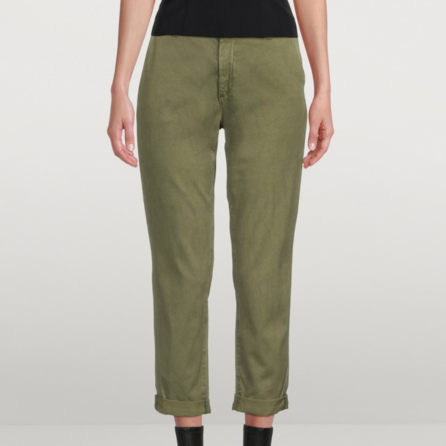 Caden Straight-Leg Tailored Trousers (Succulent)