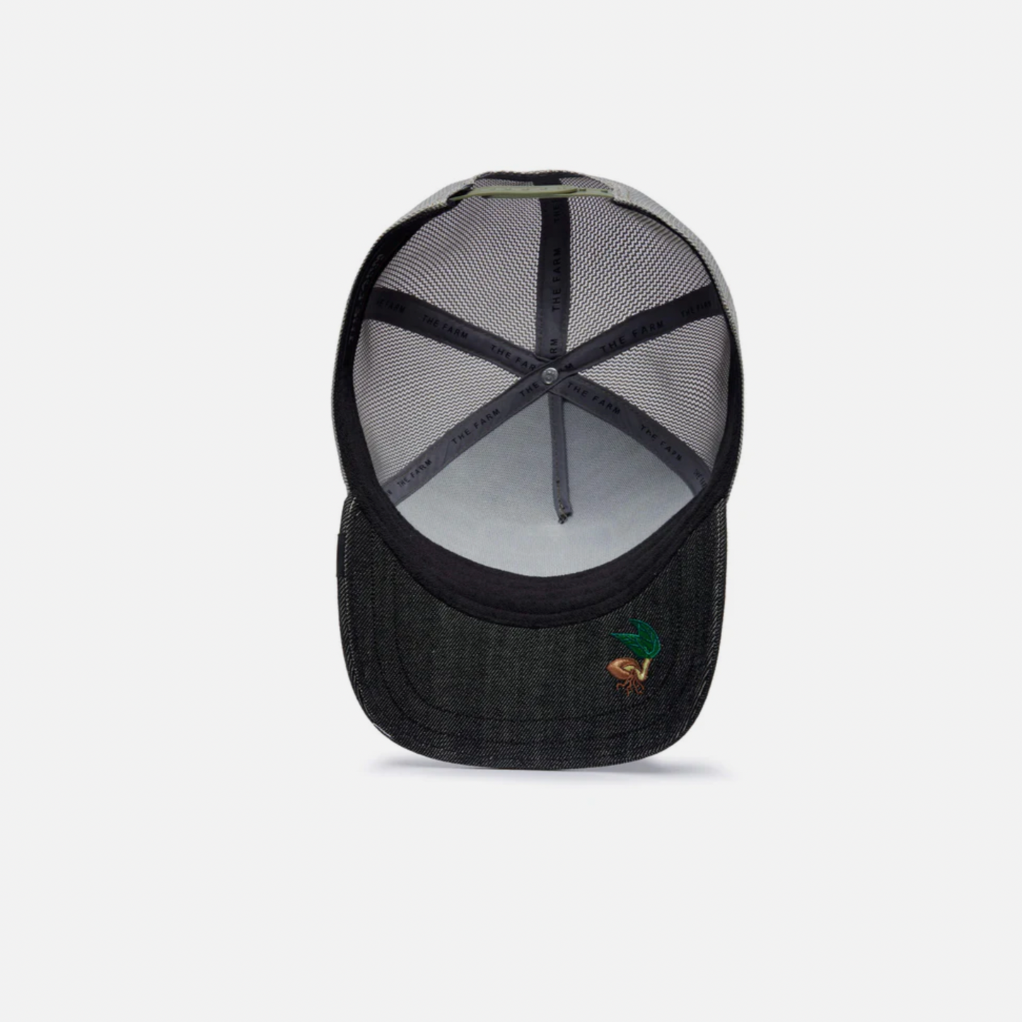 Goorin Bros Silky Sheep {Black Sheep} Trucker Hat (Black)