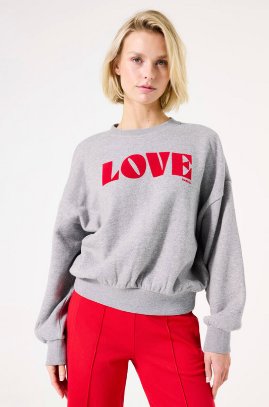Love Jersey Sweater (Grey)