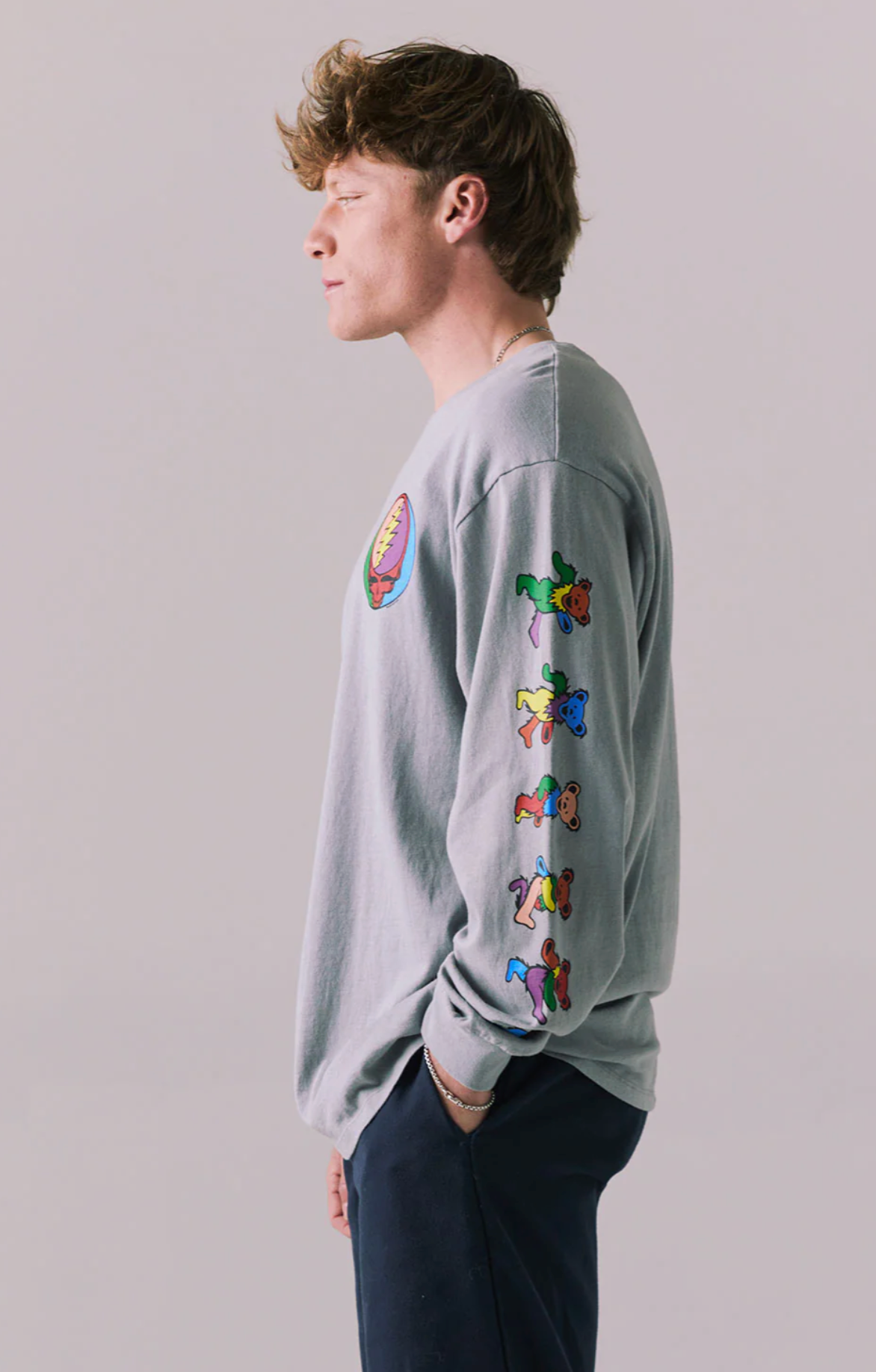 Chaser Grateful Dead Stealie Long Sleeve