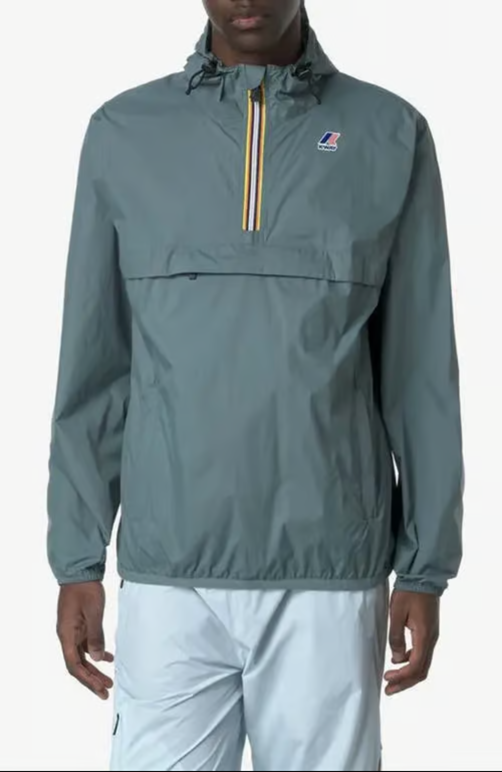 Leon Packable Rain Jacket (Green Iron)