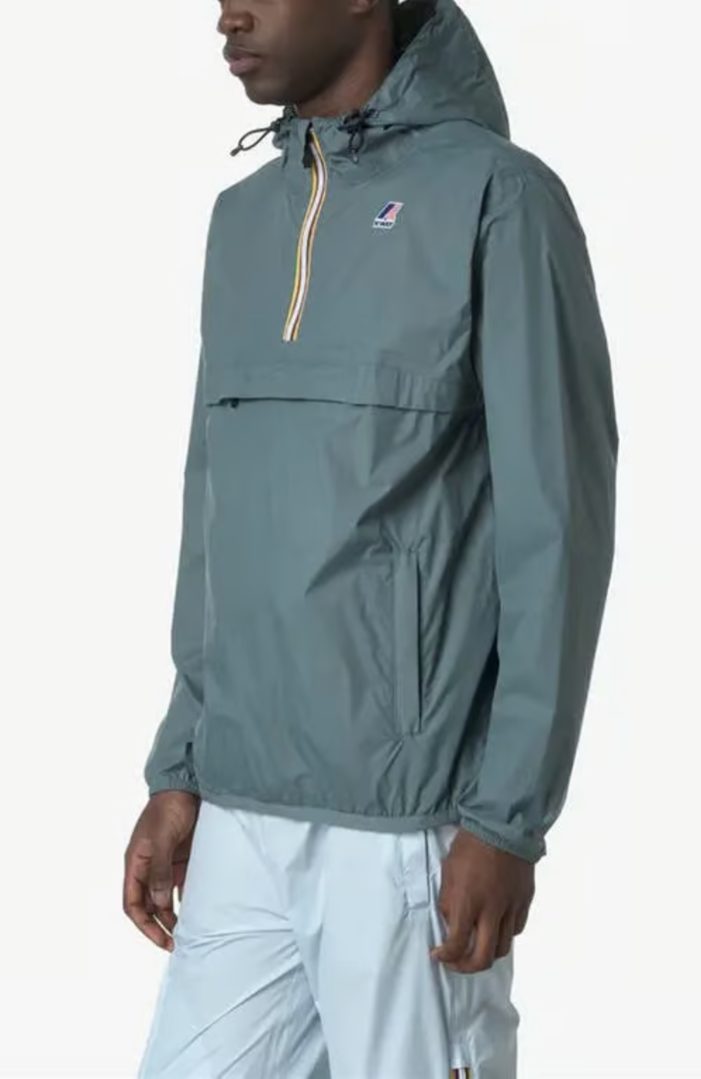 Leon Packable Rain Jacket (Green Iron)