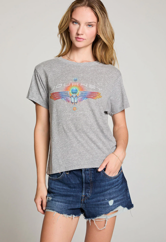 Journey Deco Scarab Tee (Grey)